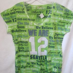 Seattle Seahawks 12th woman T